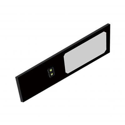 PLANA lampka podszafkowa LED 4W, 240lm, 4000K, z włącznikiem bezdotykowym, czarna (AD-OM-6476L4/B/SW)