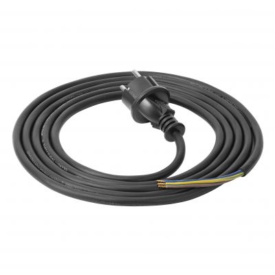 Przewód przyłączeniowy wtyczka guma 3x1,5mm2 IP44, 3m (OR-AE-13285/3M)