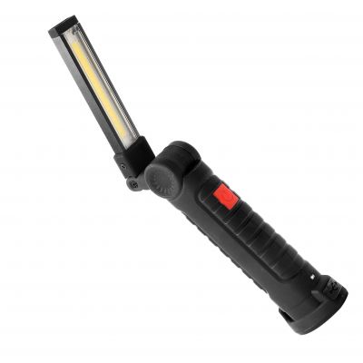 Latarka warsztatowa LED COB 2W, 200lm, 1200 mAh, składana (WL-12)