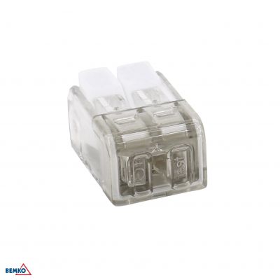 SZYBKOZŁĄCZKA INSTALACYJNA 2,5mm2 x 2 - 100 SZT. (E03-M02-100)