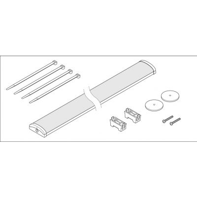 LINEAR SURFACE 600 P 18W 840 WT IP44 LEDVANCE (4058075733091)