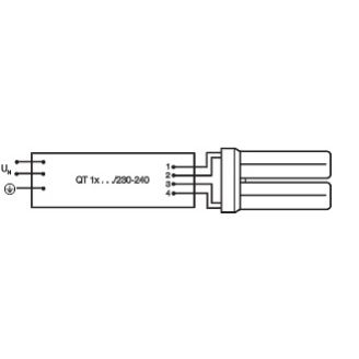 Świetlówka kompaktowa 2G10 (4-pin) 24W 4000K DULUX F 4050300333588 LEDVANCE (4050300333588)