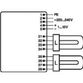 QTI-T E 2X18-42 220-240 DIM UNV1 LEDVANCE (4008321060846)