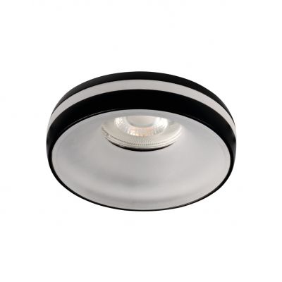 ELICEO DSO B Oczko sufitowe ELICEO DSO B okrągły stop aluminium kolor czarny 1XGx5,3/GU10 KANLUX (35289)