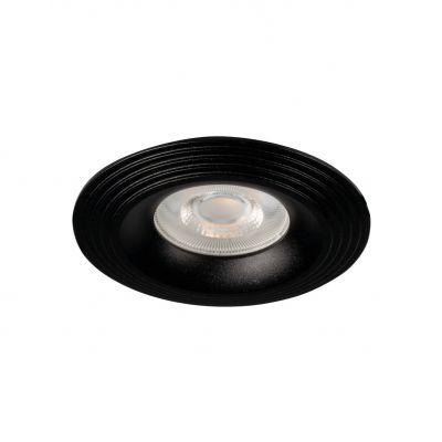 LIGLO DSO B Oczko sufitowe LIGLO DSO B kwadratowy stop aluminium kolor czarny 1XGx5,3/GU10 KANLUX (35777)