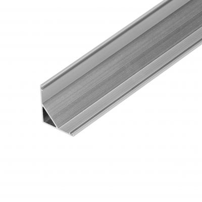 Profil aluminiowy do taśm LED, 2000 x 15,8 x 15,8 mm, kątowy, srebrny (AD-LP-6502G/2M)