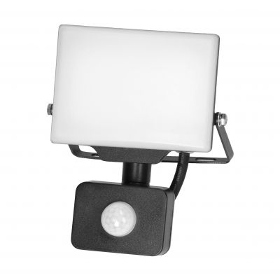 PORTO S LED 20W naświetlacz z PIR, 1600lm, IP44, 4000K, aluminium + poliwęglan (AD-NL-6463BLR4)