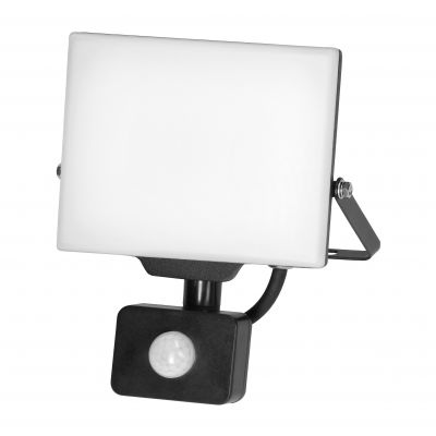 PORTO S LED 30W naświetlacz z PIR, 2400lm, IP44, 4000K, aluminium + poliwęglan (AD-NL-6464BLR4)