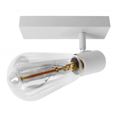 RIO SP 1, oprawa ścienno-sufitowa, E27 max. 60W, IP20, biała (AD-OP-6429WE27)