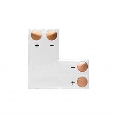 Złączka LED 8mm kątowa "L" (AD-TL-6499/Z/L)