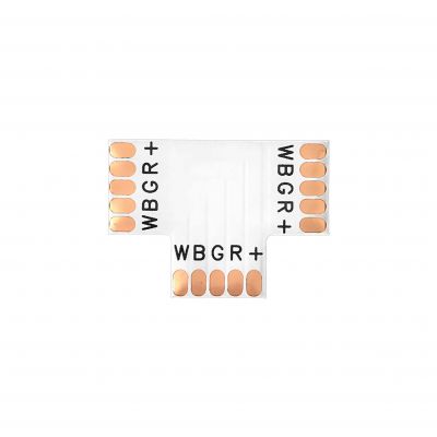 Złączka LED RGBW 12mm trójnik "T" (AD-TL-6499/Z/T/RGBW)