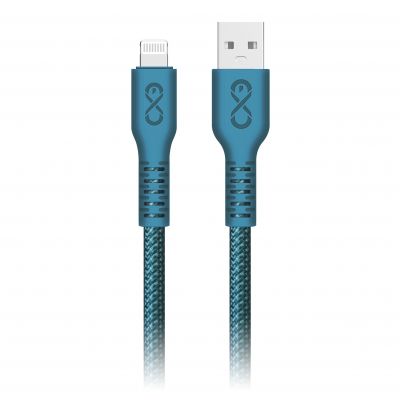 Kabel USB-A - Lightning eXc IMMORTAL, 0.9M (30W, szybkie ładowanie), kolor mix* (*wysyłany losowo z (CABEXCIMMOUALI0.9MIX)