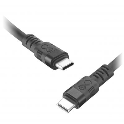 Kabel USB-C - USB-C eXc WHIPPY Pro, 0.9M (100W, szybkie ładowanie), kolor mix pastelowy* (*wysyłany (CABEXCWHPUCUC0.9PMIX)