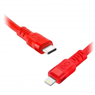 Kabel USB-C - Lightning eXc WHIPPY Pro, 2M (29W, szybkie ładowanie), kolor mix (CABEXCWHPUCUL2.0MIX)