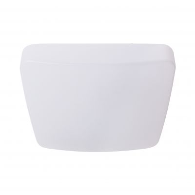 MANGALA plafon, 2xE27, 2x60W, klosz matowy - polistyren, IP20, kwadrat, biały (CL/2XE27-11)