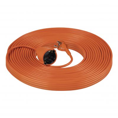 Przedłużacz ogrodowy jednogniazdowy Schuko, PVC 3x1mm2, długość 20m (GES-1(GS)/20M)