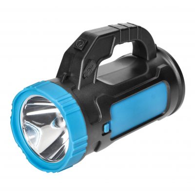 Latarka LED SMD 3W + COB 3W, 110lm, dwie opcje zasilania - akumulator 1200 mAh lub 3xAA (LT-19)