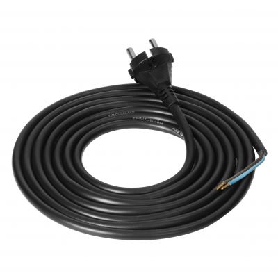 Przewód przyłączeniowy wtyczka guma 2x1,5mm2 IP20, 3m (OR-AE-13283/3M)