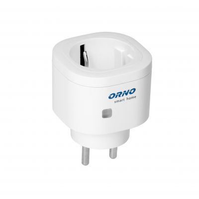 Gniazdo centralne sterowane bezprzewodowo Wi-Fi z nadajnikiem radiowym Smart Home Schuko ORNO (OR-SH-1732(GS))