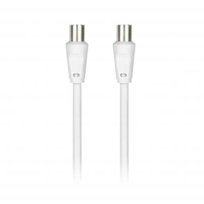 Kabel TV - VIDEO biały 1,8m (ZA-12/W/1,8M)