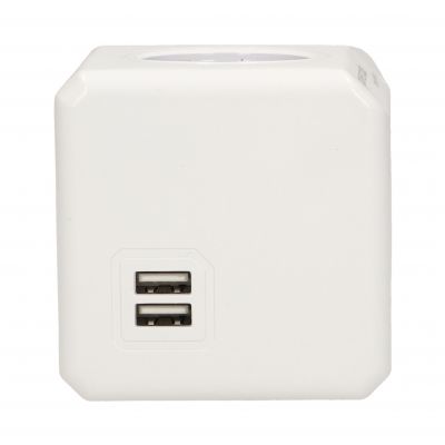 Rozgałęźnik PowerCube USB 2202/FROUPC ORNO (2202/FROUPC)