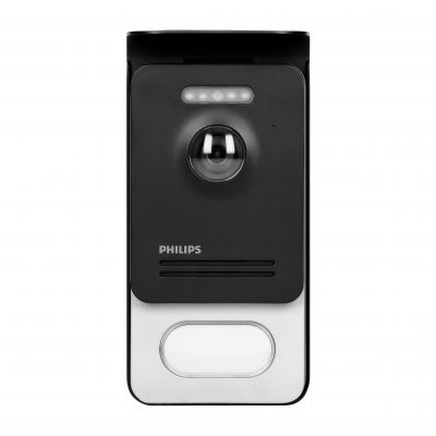 Philips WelcomeEye Touch, Zestaw wideodomofonowy, bezsłuchawkowy, kolor, LCD 7&quot;, dotykowy, menu OSD, 531101 ORNO (531101)