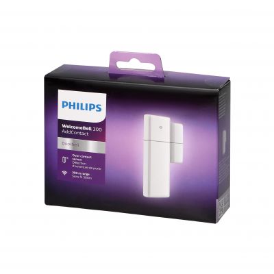 Philips WelcomeBell AddContact, kontaktron, zasilanie bateryjne, natynkowy ORNO (531117)
