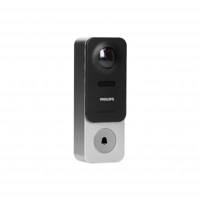 Philips WelcomeEye Link, dzwonek bezprzewodowy wideo z WiFi na baterię wielokrotnego ładowania 531134 ORNO (531134)