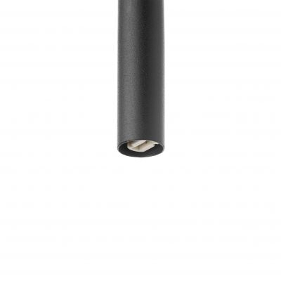 Tabung 1P G9, lampa wisząca, max. 6W, czarna ORNO (AD-LD-6230BG9)