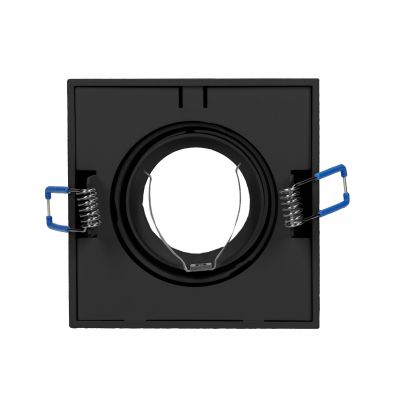 SORMUS S ramka dekoracyjna oprawy punktowej, MR16/GU10 max 50W, regulowana, kwadrat, czarna AD-OD-6168/B ORNO (AD-OD-6168/B)