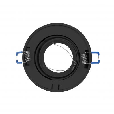 SORMUS R ramka dekoracyjna oprawy punktowej, MR16/GU10 max 50W, regulowana, koło, czarna AD-OD-6169/B ORNO (AD-OD-6169/B)