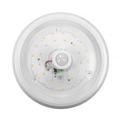 ZONDA LED 16W, plafon z czujnikiem ruchu, 1100lm, IP20, 4000K, poliwęglan mleczny, biały AD-PL-6076WLPMR4 ORNO (AD-PL-6076WLPMR4)