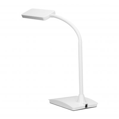 AMET LED DIM, lampka biurkowa, 6W, 3000K, funkcja ściemniania, biała DL-8/W ORNO (DL-8/W)