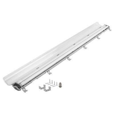 VUMBI II T8 LED 2*22W oprawa hermetyczna pod T8 LED, 4400lm, IP65, 4000K, oprawa zawiera świetlówki DS-4 ORNO (DS-4)