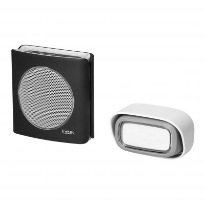 EXTEL diBi Flash Soft, dzwonek bezprzewodowy, bateryjny, 6 dźwięków, zakres działania 200m, soft tou ORNO (EXTEL081737)