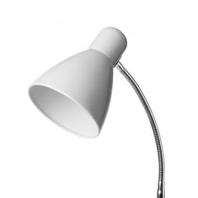 Lampa stojąca podłogowa LAR, max 20W E27, 155 cm, biała ORNO (LS-1/W)