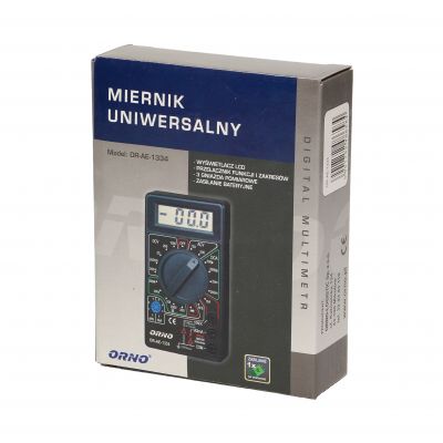 Miernik uniwersalny, multimetr OR-AE-1334 ORNO (OR-AE-1334)