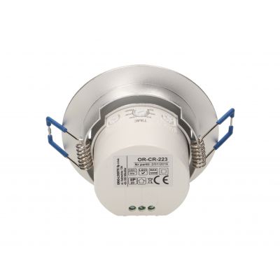 Czujnik ruchu 360st. IP20, 1200W, aluminium, do sufitów podwieszanych, regulacja położenia sensora OR-CR-223 ORNO (OR-CR-223)
