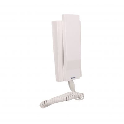 Unifon do rozbudowy domofonów z serii FORNAX, biały OR-DOM-JJ-926UD/W ORNO (OR-DOM-JJ-926UD/W)