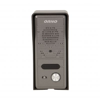 Zestaw domofonowy jednorodzinny z interkomem, bezsłuchawkowy, czarny ELUVIO INTERCOM OR-DOM-RE-920/B ORNO (OR-DOM-RE-920/B)