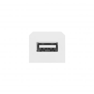 kostka z gniazdem USB do gniazda meblowego OR-GM-9011/W ORNO (OR-GM-9011/W/USB)