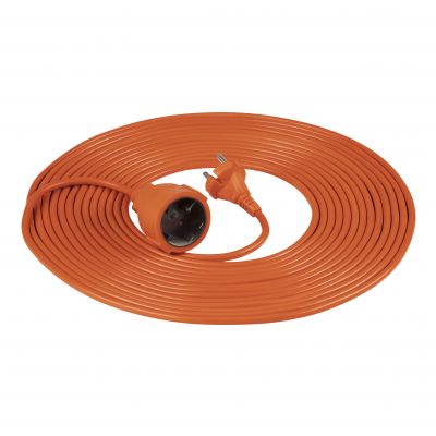 Przedłużacz PVC IP20 10m 1x2P, H03VV-F 2x1mm2 (GES-3/10M)