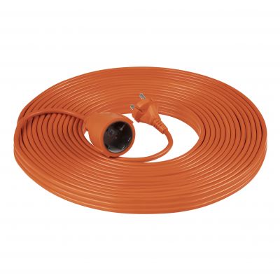 Przedłużacz PVC IP20 30m 1x2P, H03VV-F 2x1mm2 (GES-3/30M)