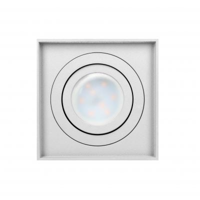 CAROLIN DLS GU10 downlight max 35W, IP20, kwadrat, biały (OR-OD-6145WGU10)