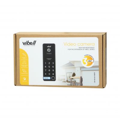 Wideo kaseta 1-rodzinna z kamerą i szyfratorem, do zastosowania w systemach VIBELL ORNO (OR-VID-EX-1061KV)