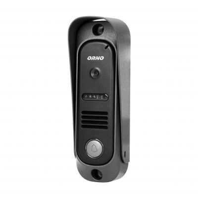 Zestaw wideodomofonowy bezsłuchawkowy, kolor, 7 cal LCD, pin hole, pamięć, z czytnikiem breloków zbliżeniowych, czarny, ARCUS RFID OR-VID-JS-1053/B ORNO (OR-VID-JS-1053/B)