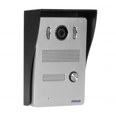 Zestaw wideodomofonowy bezsłuchawkowy, kolor, LCD 7 cal z czytnikiem breloków zbliżeniowych, interkom, ORNO (OR-VID-VP-1069/B)