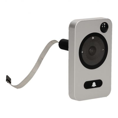 Elektroniczny wizjer do drzwi 4,7 z funkcją nagrywania na kartę Micro SD, czujnikiem ruchu i menu w 9 językach, bateryjny OR-WIZ-1106 ORNO (OR-WIZ-1106)