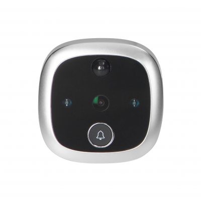 Elektroniczny wizjer do drzwi 4,3 cal HD z funkcją nagrywania na kartę Micro SD, czujnikiem ruchu i sze ORNO (OR-WIZ-1108)