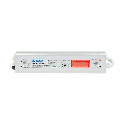 Zasilacz do oświetlenia LED 90-265V AC/12V DC 50W IP67 OR-ZL-1605 ORNO (OR-ZL-1605)